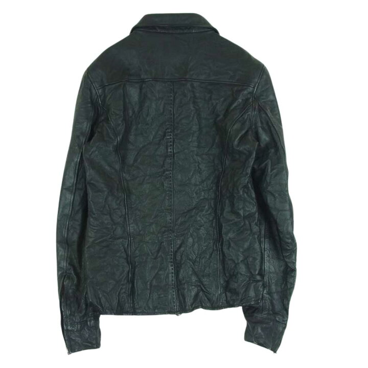 楽天市場】junhashimoto ジュンハシモト 1020000003 ZIP LEATHER SHIRT 