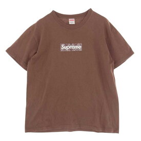 Supreme シュプリーム Tシャツ 19AW Bandana Box Logo Tee バンダナ ボックスロゴ 半袖 Tシャツ ブラウン系 M メンズ【古着】【中古】