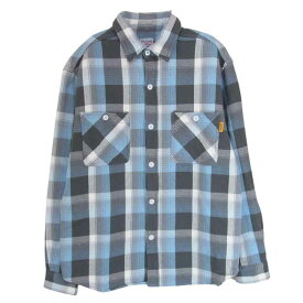 STANDARD CALIFORNIA スタンダードカリフォルニア SD Heavy Flannel Check Shirt ヘビー フランネル チェック シャツ ブルー系 M メンズ【古着】【中古】