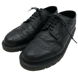 SOPHNET. ソフネット LOAKE ローク THE ROYAL BROGUES グレインレザー フルグローブ ウィングチップ シューズ ブラック系 26cm メンズ【中古】