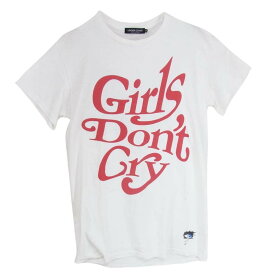 UNDERCOVER アンダーカバー Girls Don't Cry ガールズドントクライ Logo Tee ロゴ 半袖 Tシャツ ホワイト系 S メンズ【古着】【中古】