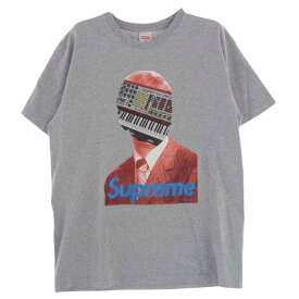 Supreme シュプリーム Tシャツ 15SS UNDER COVER アンダーカバー Synhead Tee シンヘッド 半袖 Tシャツ グレー系 XL メンズ【古着】【中古】