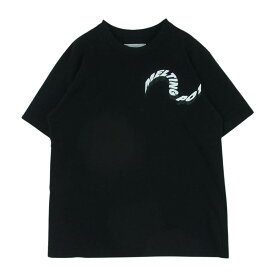 Sacai サカイ Tシャツ 19-0004S Melting Pot T-shirts メルティングポット クルーネック プリント 半袖 Tシャツ ブラック ブラック系 3 メンズ【古着】【中古】