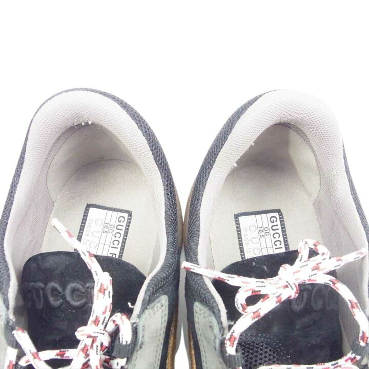 楽天市場】GUCCI グッチ スニーカー run lace up sneakers ラン レース 