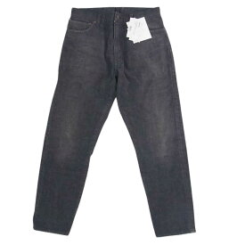 VISVIM ビズビム デニムパンツ 23AW 0123405005001 SS JOURNEYMAN PANTS TACKED DMGD ジャーニーマン デニム パンツ ブラック系 1 【極上美品】 メンズ【古着】【中古】