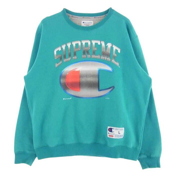 楽天市場】Supreme シュプリーム 19SS Champion Chrome Crewneck  