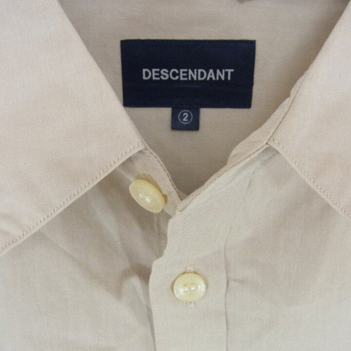 楽天市場】DESCENDANT ディセンダント 長袖シャツ DAWSON CHAMBRAY LS 