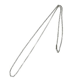CHROME HEARTS クロムハーツ（原本有） NECKCHAIN 24INCH 24インチ ロール チェーン ネックレス シルバー系 メンズ【中古】