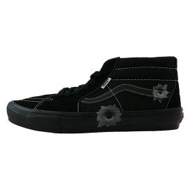 Supreme シュプリーム 25SS VN0A5KS1BLK Vans Nate Lowman Skate Grosso Mid バンズ ネイトロウマン スケート グロッソ ミッド スニーカー ブラック系 30cm 【新古品】【未使用】 メンズ【中古】