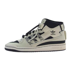 adidas アディダス スニーカー GX3957 originals FORUM MID ZEBRA フォーラム ミッド ゼブラ ミッドカット スニーカー 27.5cm 【極上美品】 メンズ【中古】