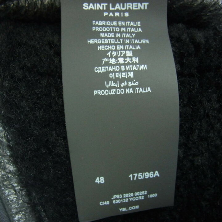 楽天市場】SAINT LAURENT サンローラン 630132 YCCR2 Paris ムートン 