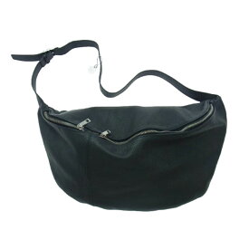 ローラディマジオ LAURA DI MAGGIO レザー ショルダー バッグ ブラック系 レディース【中古】