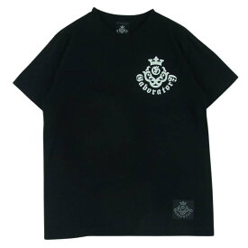 GABOR ガボール GABORATORY ガボラトリーホールディング Atelier Mark T-shirt アトリエマーク プリント 半袖 Tシャツ ブラック系 M 【極上美品】 メンズ【古着】【中古】