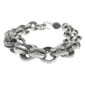 CHROME HEARTS クロムハーツ（原本無） ブレスレット DOUBLE B RING ダブルB リング シルバー ブレスレット シルバー系 メンズ【中古】