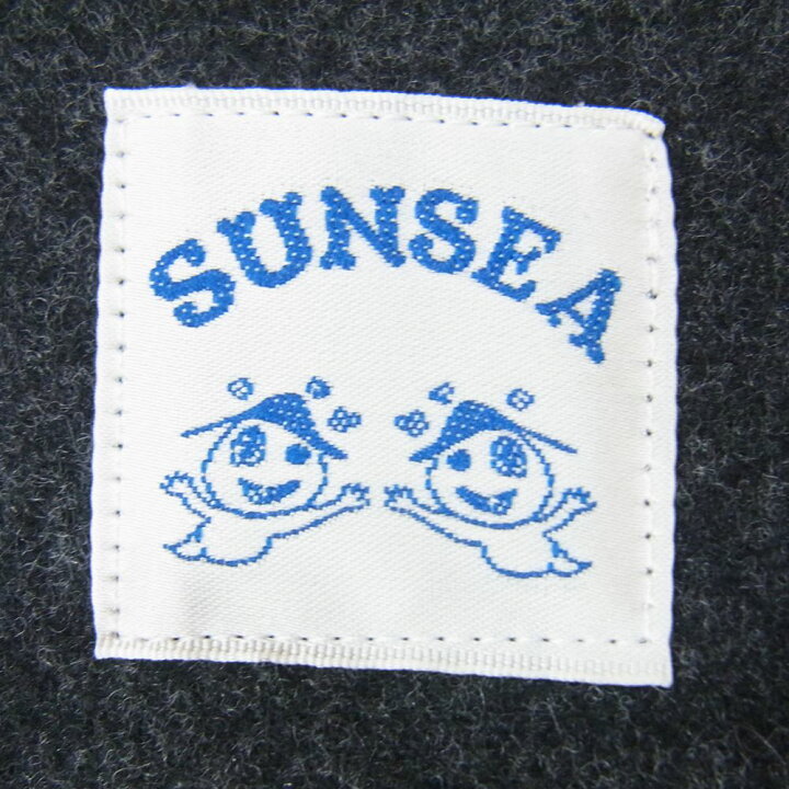 楽天市場】SUNSEA サンシー 19AW 19A38 Cut Off Melton Jacket ウール 