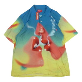 Supreme シュプリーム 20AW Blow Back Rayon S/S Shirt ブロー バック レーヨン 半袖 シャツ マルチカラー系 M メンズ【古着】【中古】