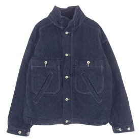 TENDERLOIN テンダーロイン デニムジャケット 22SS DENIM JKT INDIGO デニム ジャケット インディゴブルー系 SMALL メンズ【古着】【中古】