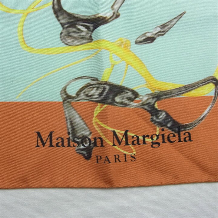 楽天市場】MAISON MARGIELA メゾンマルジェラ SILK SCARF シルク 