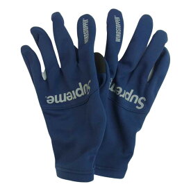 Supreme シュプリーム 手袋 21AW WINDSTOPPER Gloves ウィンドストッパー グローブ ネイビー系【新古品】【未使用】【中古】