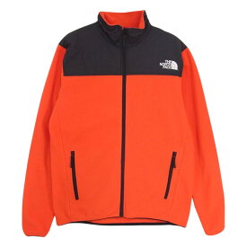 THE NORTH FACE ノースフェイス NL61804 MOUNTAIN VERSA MICRO JACKET マウンテン バーサ マイクロ フリースジャケット レッド系 S メンズ【古着】【中古】