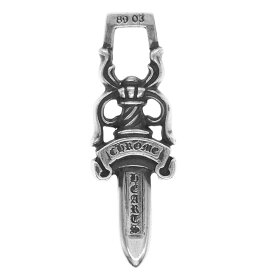 CHROME HEARTS クロムハーツ（原本無） #10 DAGGER ダガー ペンダントトップ シルバー系 メンズ【中古】