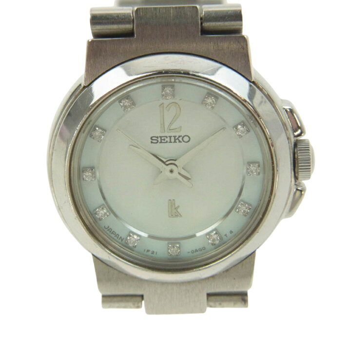 楽天市場】SEIKO セイコー 1F21-0AD0 LUKIA ルキア アナログ 腕時計 