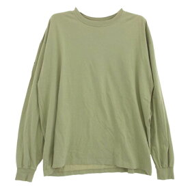 NEIGHBORHOOD ネイバーフッド 23SS 231PCNH-LT10 SRL TEE LS-2 バック アーム プリント ロングスリーブ Tシャツ 長袖カットソー ライトグリーン系 XXL メンズ【古着】【中古】