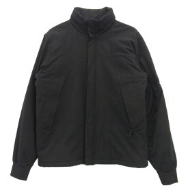 C.P.Company シーピーカンパニー 11CMOW174A 袖ゴーグル 中綿 ジャケット ブルゾン ブラック系 46 メンズ【古着】【中古】