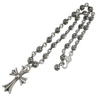 【～8/12期間限定値下】CHROME HEARTS クロムハーツ（原本有） #1 CRSBL CHN SML CH CRS 20inch クロスボ…