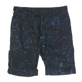 Engineered Garments エンジニアードガーメンツ タイダイ柄 ハーフパンツ ショーツ ネイビー系 30 メンズ【古着】【中古】