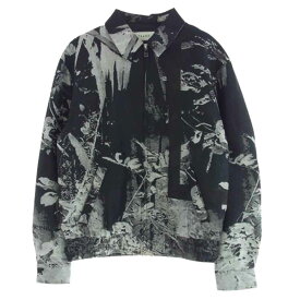 ターク TAAKK 20AW TA20AW-BL002 JUNGLE JACQUARD 総柄 ジャケット ブラック系 1 メンズ【古着】【中古】
