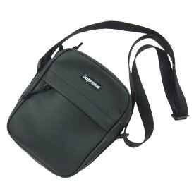 Supreme シュプリーム 23AW Leather Shoulder Bag レザー ウエストバッグ ブラック系 メンズ【中古】