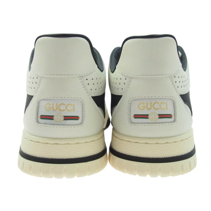 楽天市場】GUCCI グッチ 807059 リウェブ ヒールロゴ ローカットレザー  