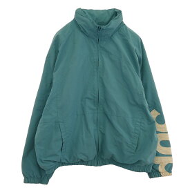 Supreme シュプリーム 21SS Spellout Track Jacket スペルアウト アームロゴ トラック ナイロンジャケット ライトブルー系 XL メンズ【古着】【中古】