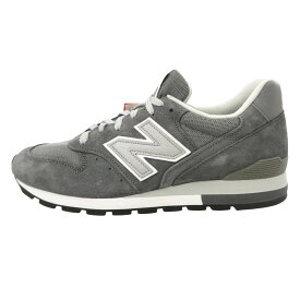 NEW BALANCE ニューバランス M996CGY USA製 グレー ローカット スニーカー チャコール系 グレー系 26cm【新古品】【未使用】 メンズ【中古】