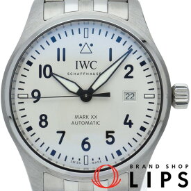 【中古】【箱 保証書】 インターナショナルウォッチカンパニー IWC パイロット ウォッチ マーク 20 Pilots Watch Mark 20 IW328208 SS メンズ時計 ホワイト