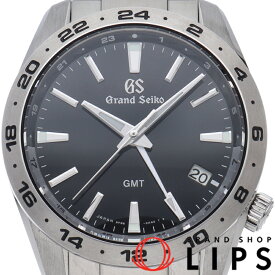 【未使用】【箱 保証書】 セイコー グランドセイコー GMT クォーツ 39mm スポーツ コレクション Grand Seiko Sport Collection SBGN027/9F86-0AK0 SS メンズ時計 ブラック