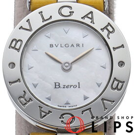 【中古】 ブルガリ ビーゼロワン ウォッチ レディース時計 シェル B.ZERO1 Watch BZ22S SS/革 レディース時計 ホワイト