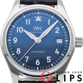 【中古】【箱 保証書】 インターナショナルウォッチカンパニー IWC パイロット ウォッチ オートマティック 36 Pilot Watch Automatic36 IW324008 SS/革 メンズ時計 ブルー