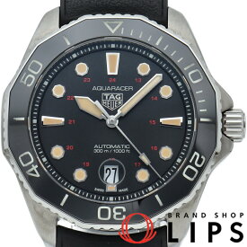 【中古】【箱 保証書】 タグ・ホイヤー アクアレーサー プロフェッショナル300 トリビュートトゥホイヤー844 世界限定844本 Aquaracer Professional 300 WBP208C.FT6201 SS/ラバー メンズ時計 ブラック