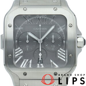 yVizy ۏ؏ oh obNz JeBG TgX hD JeBG NmOt EHb` XL {220{ Santos De Cartier Watch XL WSSA0078 SS Yv O[