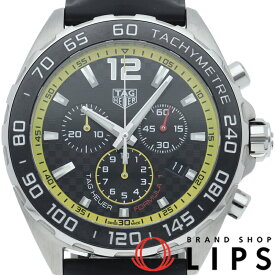 【中古】【箱 保証書】 タグ・ホイヤー フォーミュラ1 クロノグラフ Formula 1 Chronograph CAZ101AC.BA8024 SS/ラバー メンズ時計 ブラック