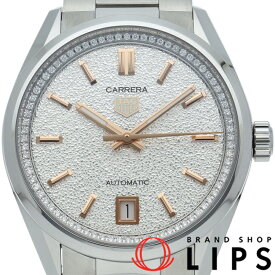 【中古】【箱 保証書】 タグ・ホイヤー カレラ キャリバー7 デイト サークルダイヤ Carrera Calibre 7 WBN231B.BA0001 SS ユニセックス時計 グレー