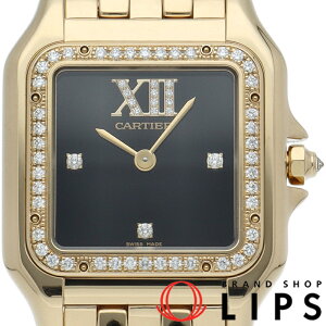 �y�V�i�z�y�� �ۏ؏��z �J���e�B�G �p���e�[�� �h�D �J���e�B�G �E�H�b�` MM �_�C���x�[�� 3P�_�C�� Panthere Watch WJPN0044 K18YG ���f�B�[�X���v �u���b�N