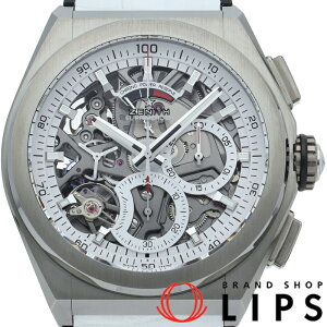 【新品】【箱 保証書】 ゼニス デファイ エルプリメロ21 クロノグラフ 日本限定 Defy El Primero 21 Chronograph Japan Limited 95.9003.9004/78.R588 チタン/革 メンズ時計 透明