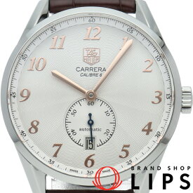 【中古】 タグ・ホイヤー カレラ ヘリテージ キャリバー6 Carrera Heritage Caribre 6 WAS2112.FC6181 SS/革 メンズ時計 シルバー