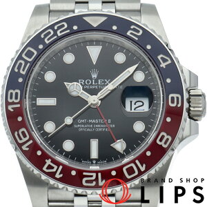 �y�V�i�z�y�� �ۏ؏��z �����b�N�X GMT�}�X�^�[2 �E�H�b�` �W���r���[ GMT-Master II 126710BLRO SS �����Y���v �u���b�N