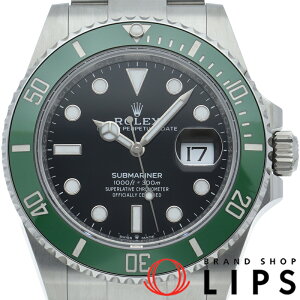 �y�V�i�z�y�� �ۏ؏��z �����b�N�X �T�u�}���[�i�f�C�g �E�H�b�` �O���[�� Submariner Date Green 126610LV SS �����Y���v �u���b�N