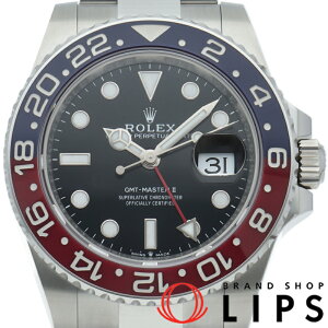 �y�V�i�z�y�� �ۏ؏��z �����b�N�X GMT�}�X�^�[2 �E�H�b�` �I�C�X�^�[ GMT-Master II 126710BLRO SS �����Y���v �u���b�N