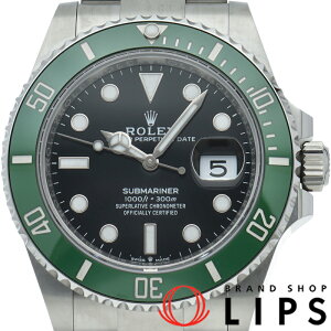 �y�V�i�z�y�� �ۏ؏��z �����b�N�X �T�u�}���[�i�f�C�g �E�H�b�` �O���[�� Submariner Date Green 126610LV SS �����Y���v �u���b�N